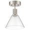 Access Lighting Port Nine Martini, Martini LED SemiFlush, Brushed Steel Finish, Clear Glass 63146LEDD-BS/CLR - alternate 5